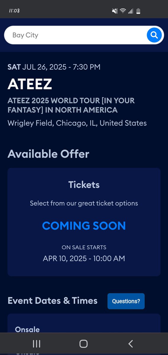 I've literally been sitting on AXS for hours now, ticket sales started 9 minutes ago, why is it not freaking workingggg 😭😭
