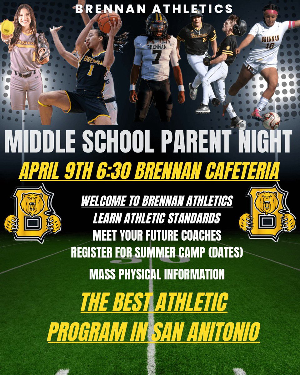 Can’t wait to meet our future BRENNAN BEARS 🐻!!!