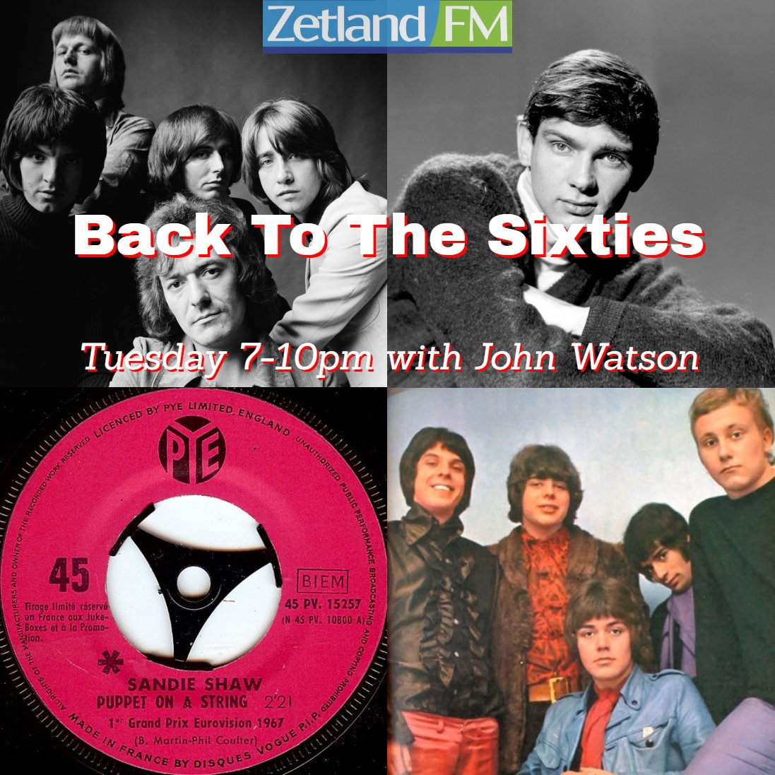 𝙀𝙫𝙚𝙣𝙞𝙣𝙜 𝙖𝙡𝙡! <a href="/john_watson_/">𝙅𝙤𝙝𝙣 𝙒𝙖𝙩𝙨𝙤𝙣</a> here 7-10pm with another 𝑩𝒂𝒄𝒌 𝑻𝒐 𝑻𝒉𝒆 𝑺𝒊𝒙𝒕𝒊𝒆𝒔. #60s music, memories and nostalgia. 𝙄'𝙙 𝙡𝙤𝙫𝙚 𝙩𝙤 𝙝𝙖𝙫𝙚 𝙮𝙤𝙪𝙧 𝙘𝙤𝙢𝙥𝙖𝙣𝙮!

📻 105𝘧𝘮/𝘥𝘢𝘣 : 🖥 𝘰𝘯𝘭𝘪𝘯𝘦 : 🔈 𝘱𝘭𝘢𝘺 𝘡𝘦𝘵𝘭𝘢𝘯𝘥 𝘍𝘔