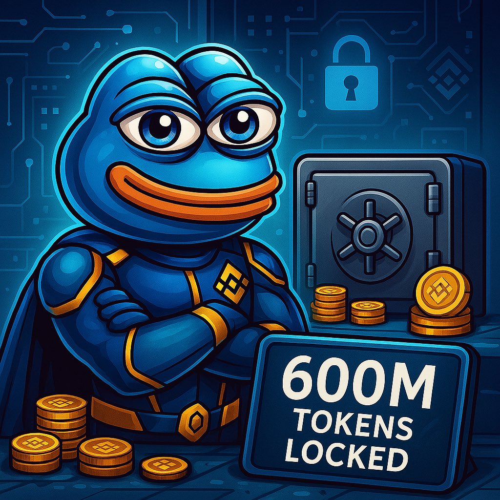 BrettPepeCoin's tweet photo. 600 MILLION $BRTPP LOCKED.
Security? ✅
Community trust? ✅
Rug-free zone? 1000%

While others talk, BrettPepe builds.
The future is blue — and it’s protected.

🐸🔐💙📈🛡️

#BrettPepe #BRTPP #LockedTokens #CryptoSecurity #MemeCoin
#NoRugZone #BSCGem #Web3Trust #ToTheMoon #Next100x
#CryptoVibes #DeFiCommunity #BuiltForTheFuture