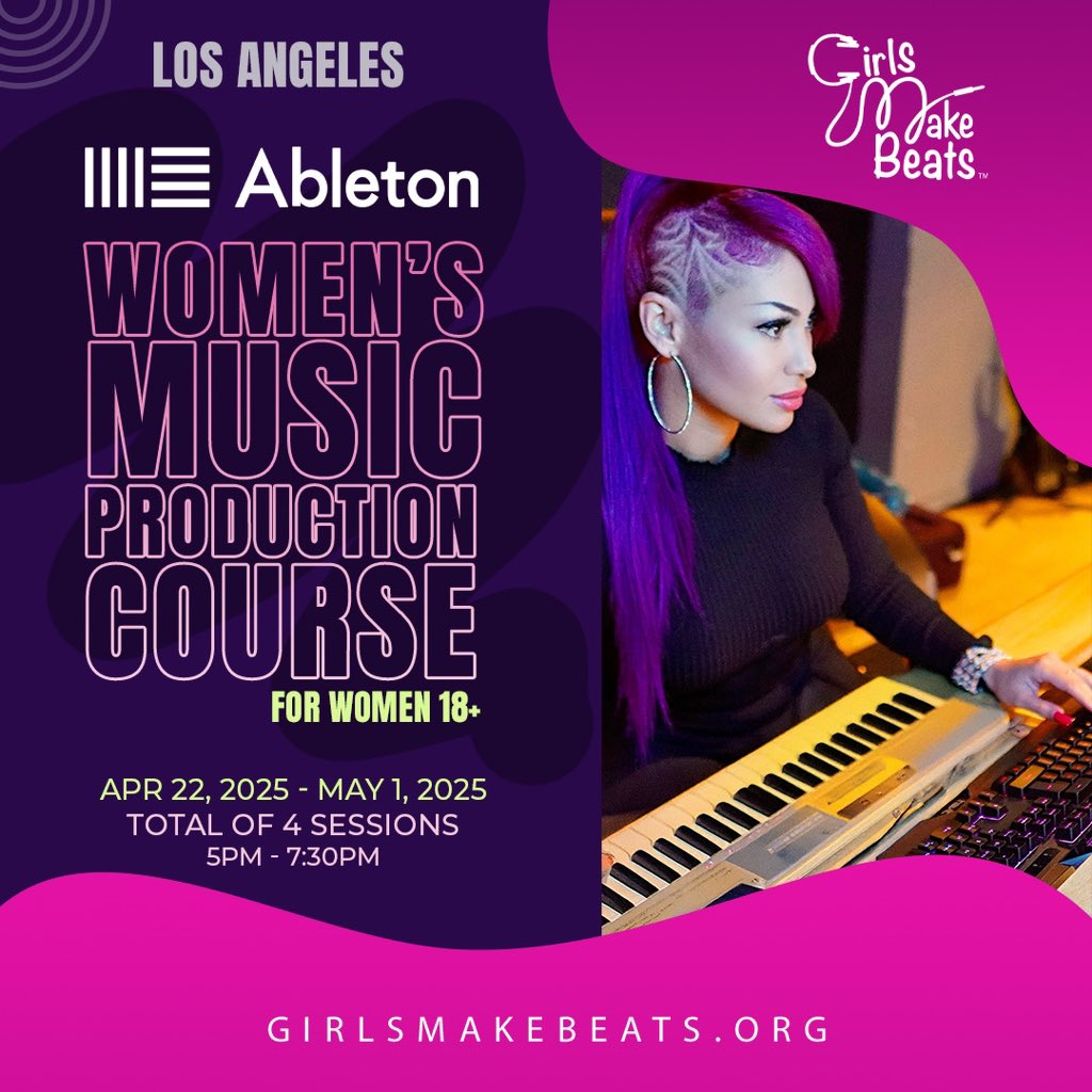 Girls Make Beats® tweet media