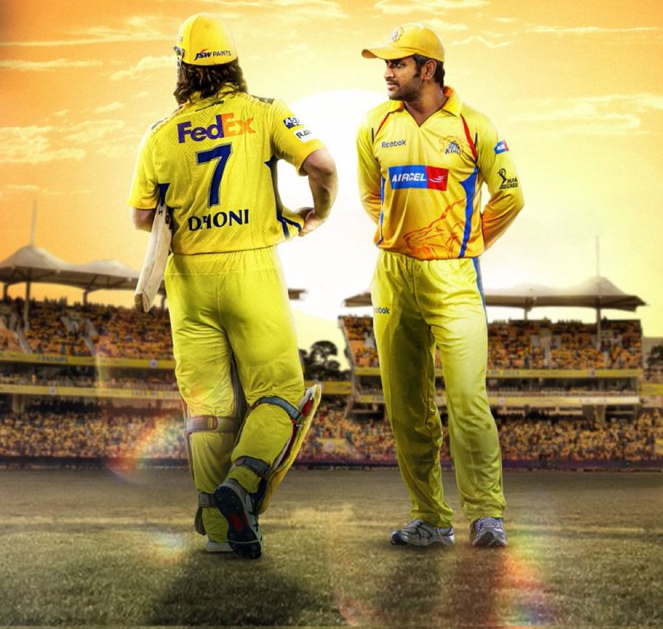 Ashwin_tweetz's tweet photo. Hope of CSK since 2008, Thala forever 💛 https://t.co/LDpyECil5F