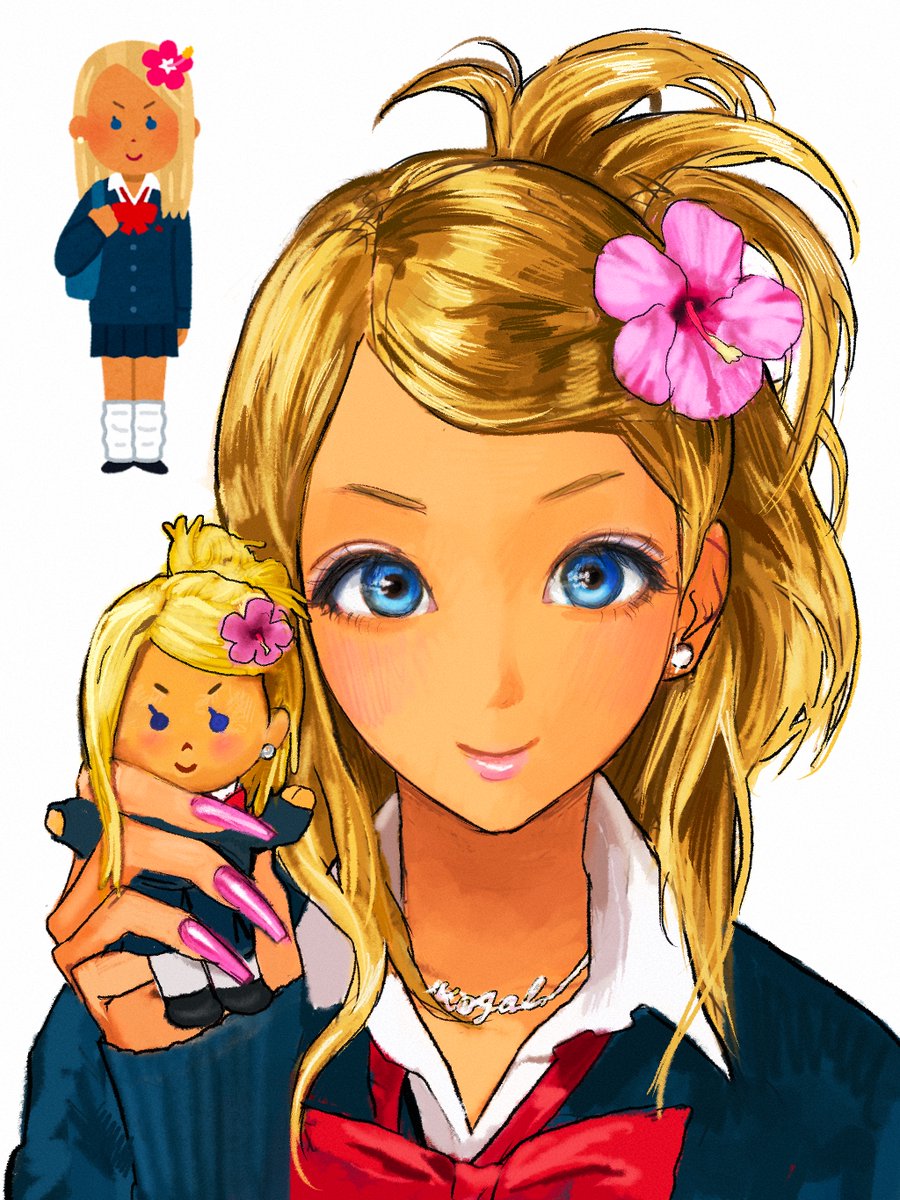 br3ak_go's tweet photo. いらすとや コギャル https://t.co/HkExvEXQ8r