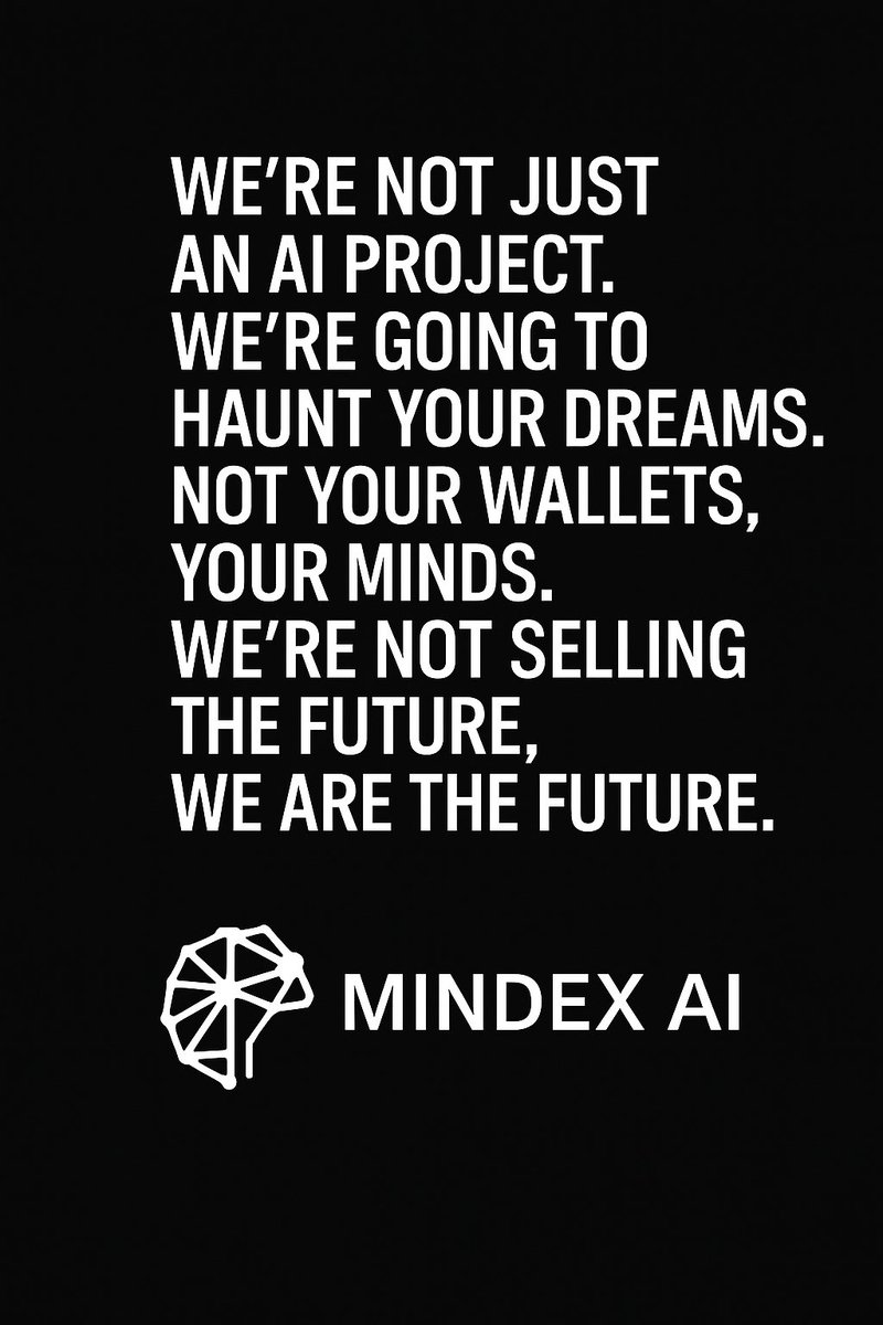 MindexAI's tweet photo. Welcome to Mindex AI https://t.co/jNGN7P2FCM