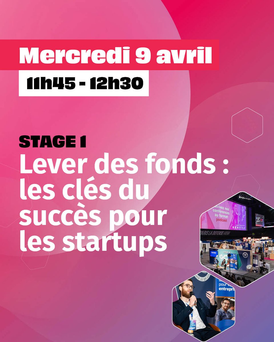 #startuppers, découvrez tout sur la levée de fonds !
#Stage 1 🗓️ 9/04⏲️11h45-12h30
#financement #businessangels #startup #investisseurs
👉cciparisidf.fr/goentrepreneur…