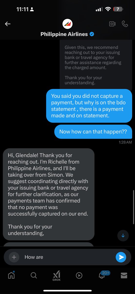 glendale_rcic's tweet photo. @flyPAL You said you did not capture a payment, how come it is in the bank statement?? 

How can you explain that?

Or you just don’t want to send the refund? https://t.co/PKg08J7JDr