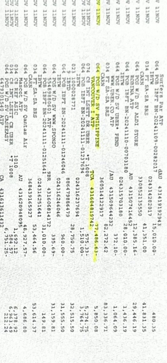 glendale_rcic's tweet photo. @flyPAL You said you did not capture a payment, how come it is in the bank statement?? 

How can you explain that?

Or you just don’t want to send the refund? https://t.co/PKg08J7JDr