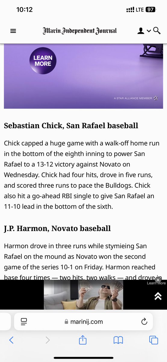 Preps of the Week: Congrats to T, Sophia and Sebi! #GoDAWGS <a href="/Sanrafaeldawgs/">San Rafael Athletics</a> <a href="/SRDawgsBaseball/">SRDawgsBaseball</a>