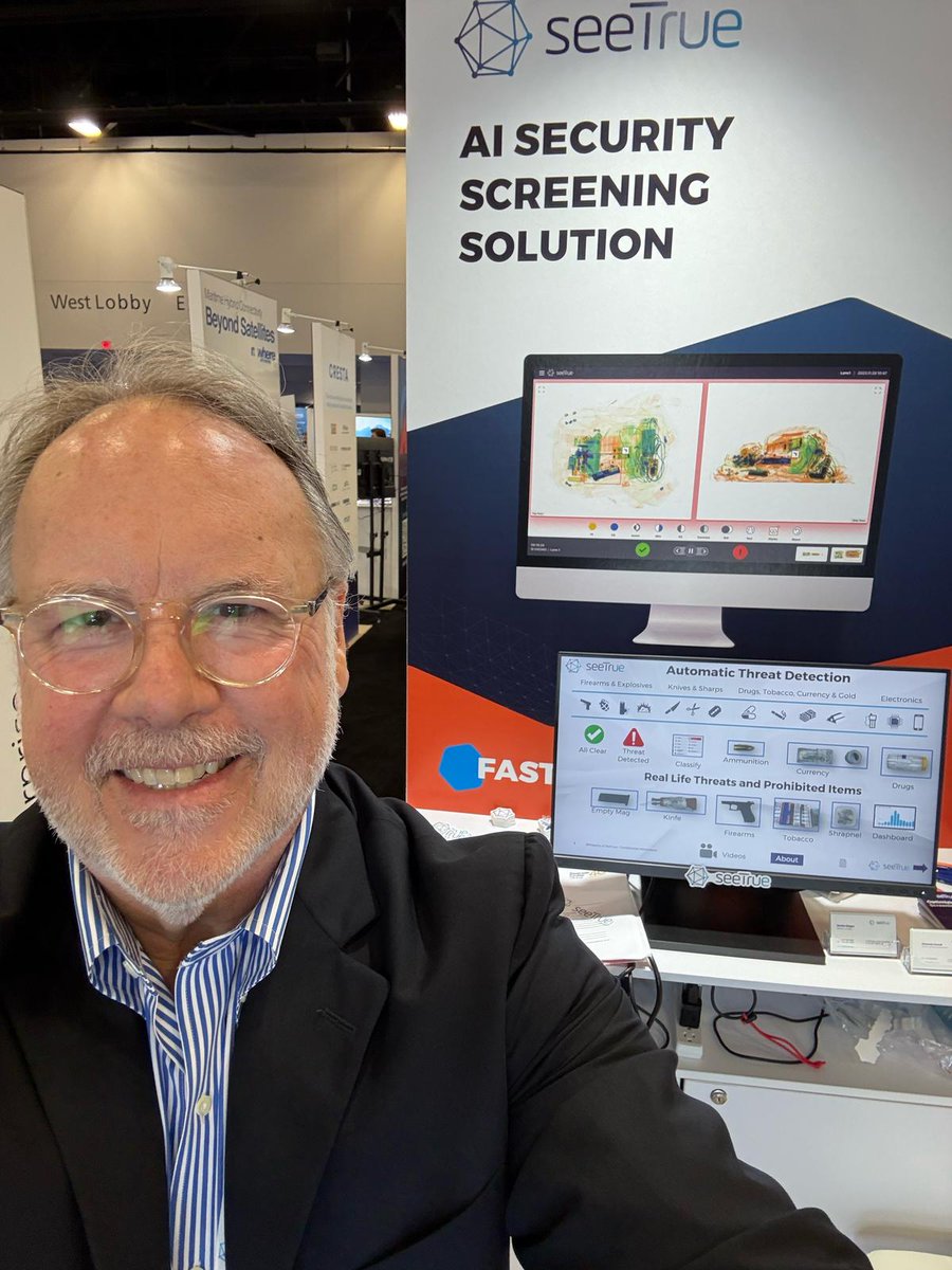 #STCGlobal is buzzing! 🚢
Exciting energy at Booth TZ-7 as we show how SeeTrue's AI-driven screening helps ports &amp; cruise terminals identify prohibited items, boost security, reduce delays &amp; streamline ops.
In Miami? Come say hi!
#SeeTrueAI #PortSecurity #CruiseTech