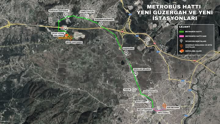 ⚡️Metrobüs Hattı Uzuyor

🚍Millet Bahçesi ile Şehir Hastanesi arasında hizmet sunacak metrobüs hattı projesi, Gar Meydanı’na kadar uzatılıyor. 
🚏

<a href="/Sakaryabld/">Sakarya Büyükşehir Belediyesi</a> 
<a href="/sbYusufAlemdar/">Yusuf Alemdar</a>
