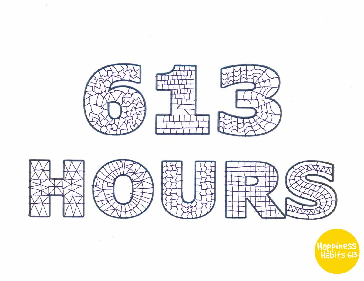 Show off your 613 Hours Outdoors over 35 weeks ... with our fun colouring project! #613Hours