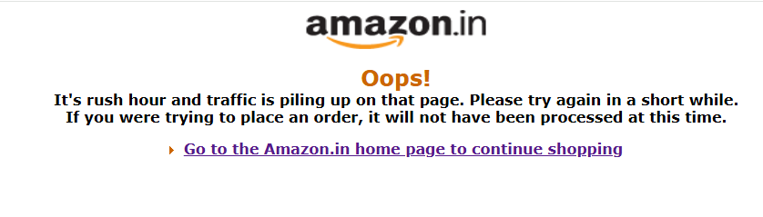 ooabhi's tweet photo. Frustrating to see https://t.co/D5s1FjTPt0 constantly hit with '503 Service Unavailable' errors. It's 2025—can we please get some better infrastructure to handle traffic surges? This isn't the smooth shopping experience we expect. 😤 #AmazonDown #503Error @amazonIN @amazon https://t.co/ebrbTadGFI