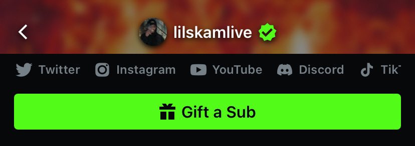 lilskamupdate's tweet photo. Breaking : LILSKAMLIVE is now a verified kick streamer https://t.co/hVc94A9FrA