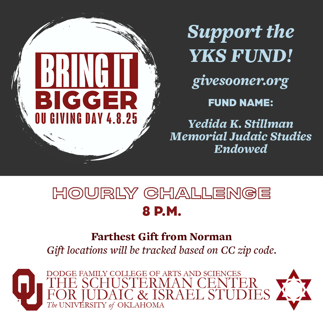 #OUGivingDay continues! Hourly Challenge: Farthest Gift from Norman, Gift locations will be tracked based on CC zip code.
Help support the YKS fund!
givesooner.org/campaign_searc…