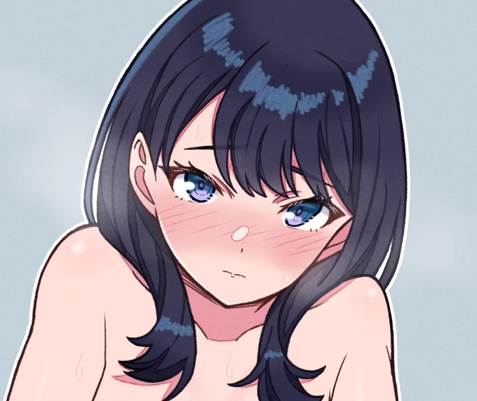 Skeb納品しました!!(かなりトリミング済) ブーストもありがとうございます おまけで作ったこの表情差分が刺さったようで作った甲斐がありました(笑)