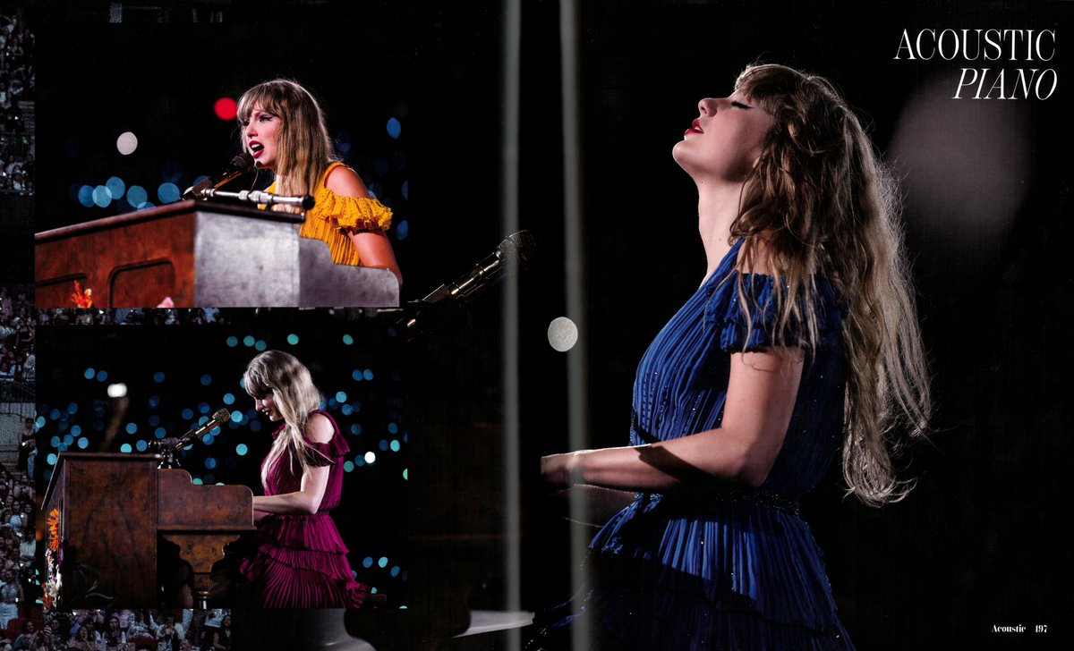 Abbie_Swiftie07's tweet photo. Taylor Swift: The Eras Tour Book 
Acoustic Set Pages Now Available  🌺🪻🌸🌷🌼
- All Pages 
- HD Quality!

Up Next: Midnights Pages 💙

Google Drive Link - https://t.co/O0OQsOLtBS https://t.co/Ag2zmMs5Z6