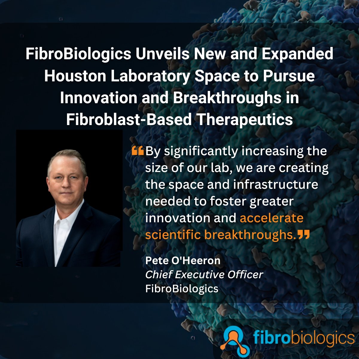 FibroBiologics (@fibrobiologics) on Twitter photo .<a href="/FibroBiologics/">FibroBiologics</a> has opened a new 10,000+ sq ft Houston lab to expand R&D and explore the potential for in-house GMP manufacturing.
Learn more: bit.ly/4jqF5m0
$FBLG #ChronicDisease #CellTherapy #Innovation .<a href="/FibroBiologics/">FibroBiologics</a> has opened a new 10,000+ sq ft Houston lab to expand R&D and explore the potential for in-house GMP manufacturing.
Learn more: bit.ly/4jqF5m0
$FBLG #ChronicDisease #CellTherapy #Innovation