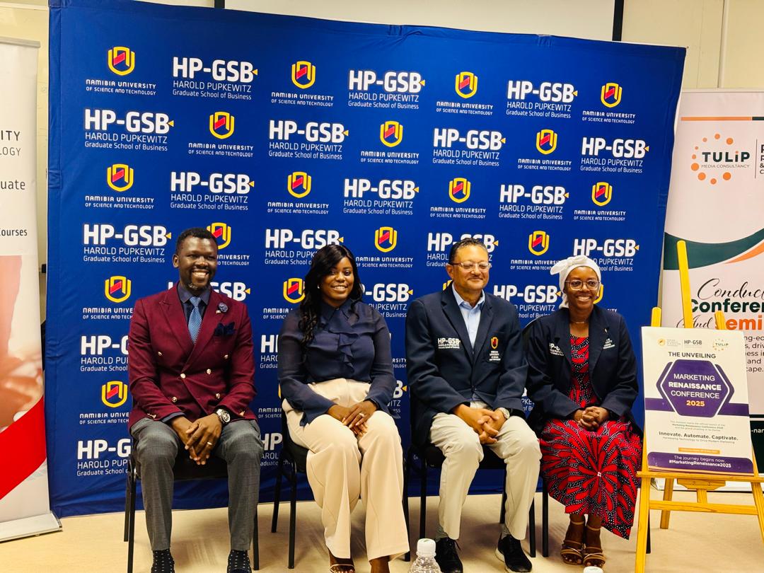 nambizexpress's tweet photo. Namibia's premier marketing renaissance conference returns for its second edition

The Harold Pupkewitz Graduate School of Business and Tulip Media officially launched the second edition of the Annual Namibia Marketing Renaissance Conference. The purpose of the launch was to unveil the theme of this year’s conference and generate excitement and awareness ahead of the highly anticipated event. The theme, "Innovate, Automate, Captivate: Harnessing Technology to Drive Modern Marketing", promises to address the emerging trends and challenges in the ever-evolving field of marketing.

The event kicked off with a stirring keynote speech by Albertina Kashuupulwa-Malwa, the founder of Tulip Media Consultancy, who offered a glimpse into the conference’s objectives. She explained that the conference would bring together top minds from various marketing disciplines to explore the future of the industry.

https://t.co/Xkfpp8pwN8