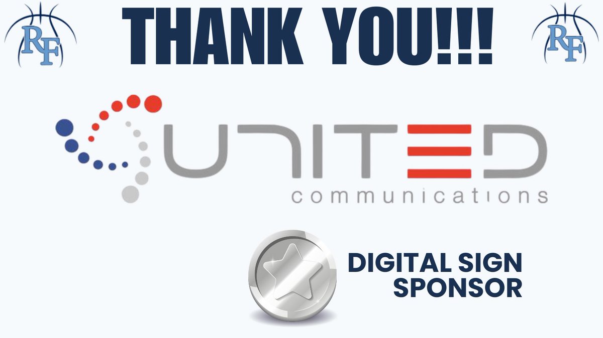RFMBoysHoops's tweet photo. 🏀 Big News! 🏀
We’re excited to welcome UNITED COMMUNICATIONS as a proud sponsor of our Rocky Fork Middle School Boys' Basketball team for the 2025 season! 
Thank you 
@UnitedCommFiber
  🙌 #Teamwork #Sponsorship #Basketball #Grateful #We>Me https://t.co/yRBmdsI2S1