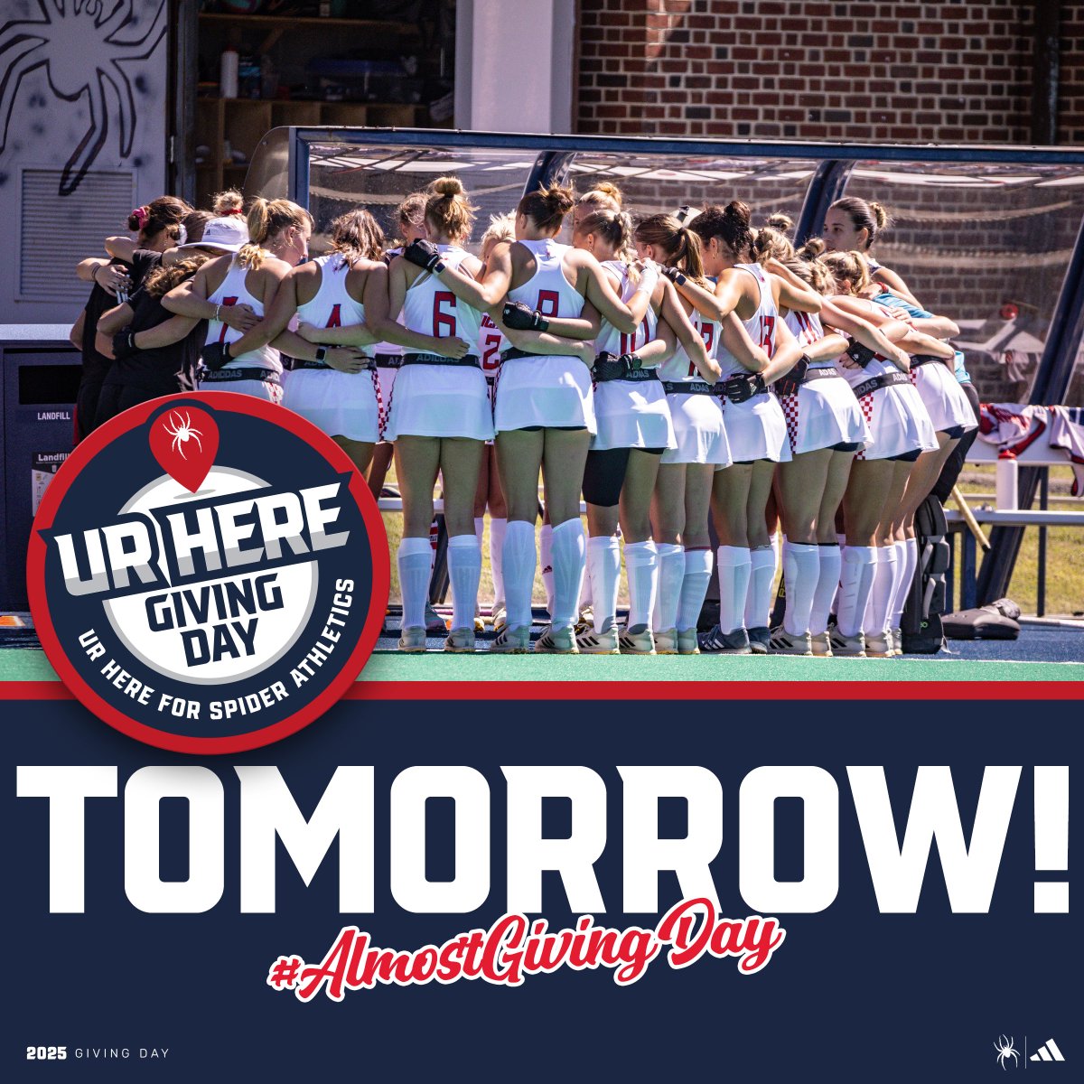 Richmond Field Hockey (@spiderhockey) on Twitter photo #URHere Giving Day starts tomorrow at noon!
Your generosity last season was tremendous. We're grateful for all your support on Giving Day and all season long!
Direct Link: spides.us/4lgW5wN
#OneRichmond <a href="/SpiderAthletics/">Richmond Athletics</a> <a href="/SpiderAthFund/">Spider Athletic Fund</a> <a href="/urichmond/">University of Richmond</a> #URHere Giving Day starts tomorrow at noon!
Your generosity last season was tremendous. We're grateful for all your support on Giving Day and all season long!
Direct Link: spides.us/4lgW5wN
#OneRichmond <a href="/SpiderAthletics/">Richmond Athletics</a> <a href="/SpiderAthFund/">Spider Athletic Fund</a> <a href="/urichmond/">University of Richmond</a>