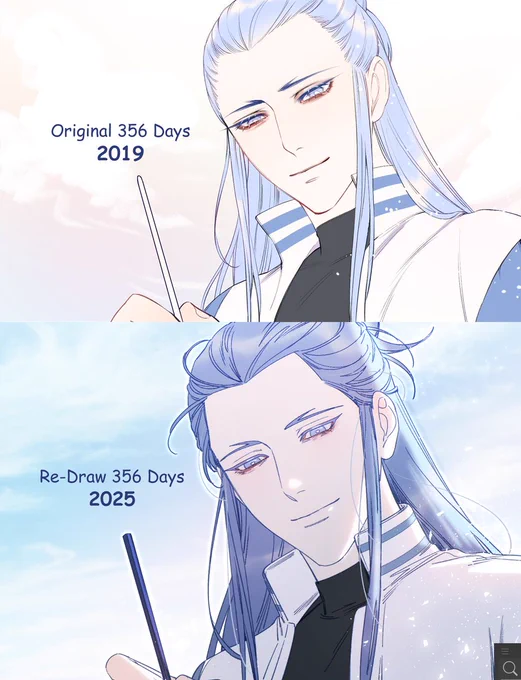 6 Years passed ทุกคนโตขึ้นคนวาดก็ด้วยเซม #จาปิ่ง #oubing