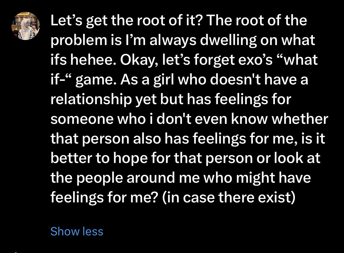 ainaazzhr's tweet photo. Kalau mau merasa dicintai biar aman ya sama si “real life-xiumin itu” -yang tbtb banget plot twistnya ternyata “what if no one’s actually into you right now?” 🥲
*semenjak saat itu senyumku menjadi pulsa 🙃 https://t.co/QCRUY2jaBv