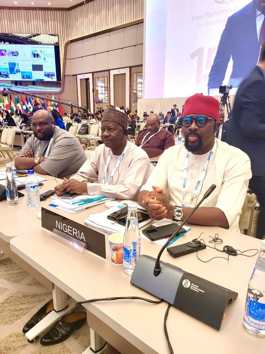 HEDankwambo's tweet photo. Attending the 150th Assembly of the Inter-Parliamentary Union (IPU) in Tashkent, Uzbekistan, has sharpened our focus on enhancing the legislative process. The General Debate on "Parliamentary Action for Social Development and Justice" serves as a crucial platform for exchanging insights and best practices with our global counterparts, fostering collaboration and understanding among nations.

Through our active engagement in these discussions, we aim to develop innovative policies that effectively address pressing social challenges and promote equity in our country. By leveraging the diverse experiences and expertise of participants, we can identify successful strategies that have been implemented elsewhere, tailoring them to fit our unique context.