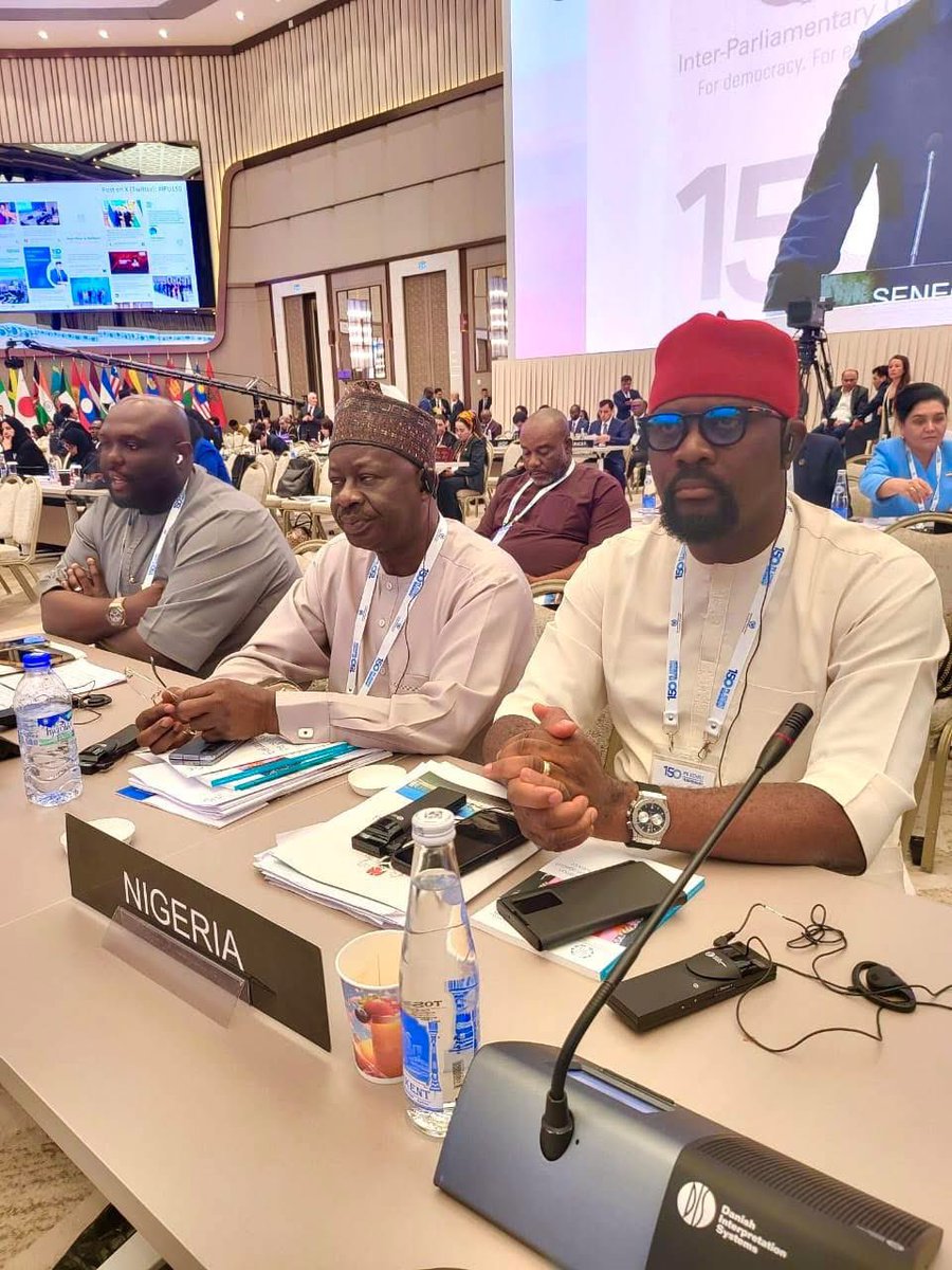 HEDankwambo's tweet photo. Attending the 150th Assembly of the Inter-Parliamentary Union (IPU) in Tashkent, Uzbekistan, has sharpened our focus on enhancing the legislative process. The General Debate on "Parliamentary Action for Social Development and Justice" serves as a crucial platform for exchanging insights and best practices with our global counterparts, fostering collaboration and understanding among nations.

Through our active engagement in these discussions, we aim to develop innovative policies that effectively address pressing social challenges and promote equity in our country. By leveraging the diverse experiences and expertise of participants, we can identify successful strategies that have been implemented elsewhere, tailoring them to fit our unique context.
