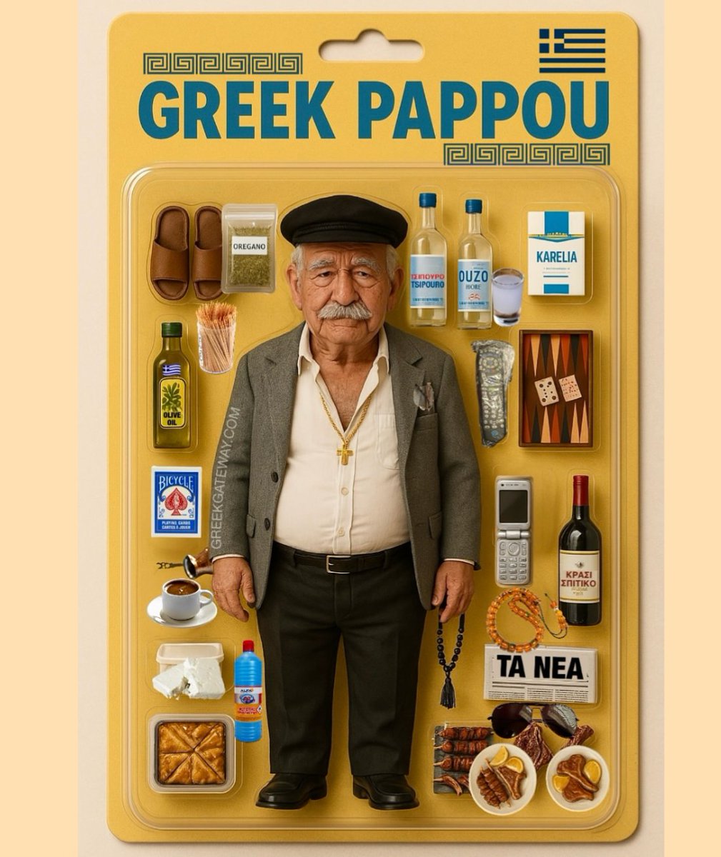 I just noticed my soul is probably the age of a Greek pappou