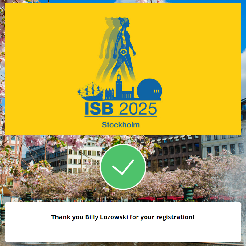 See you in Stockholm! <a href="/ISBiomechanics/">IntSoc Biomechanics</a> 

#ISB2025 #ISB #biomechanics