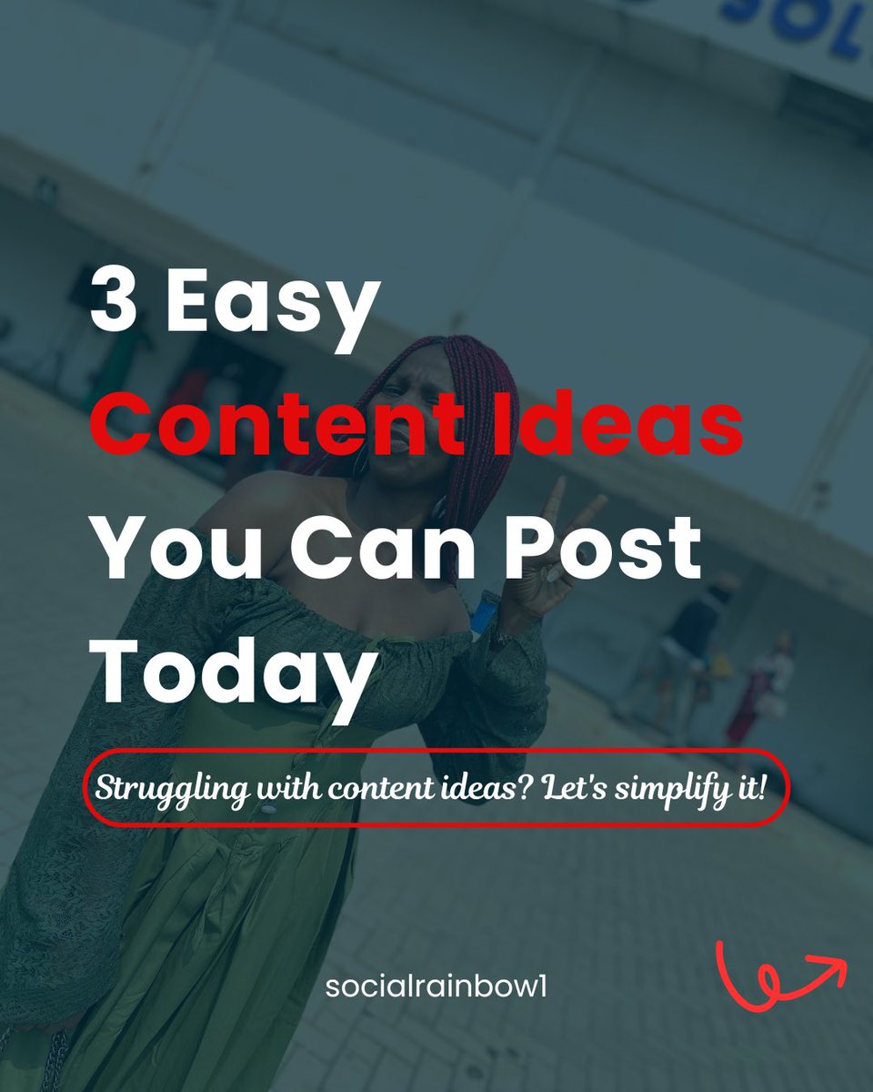 hadeodigitals's tweet photo. Running out of content ideas? Been there.
Good news: You don’t need to reinvent the wheel every time. Swipe for 3 super simple post ideas that actually work - no stress, no overthinking.
Your next 3 posts? Done for you!
Save this for the next time
#ContentMadeEasy #CreatorTips https://t.co/sYKnd4tjpt
