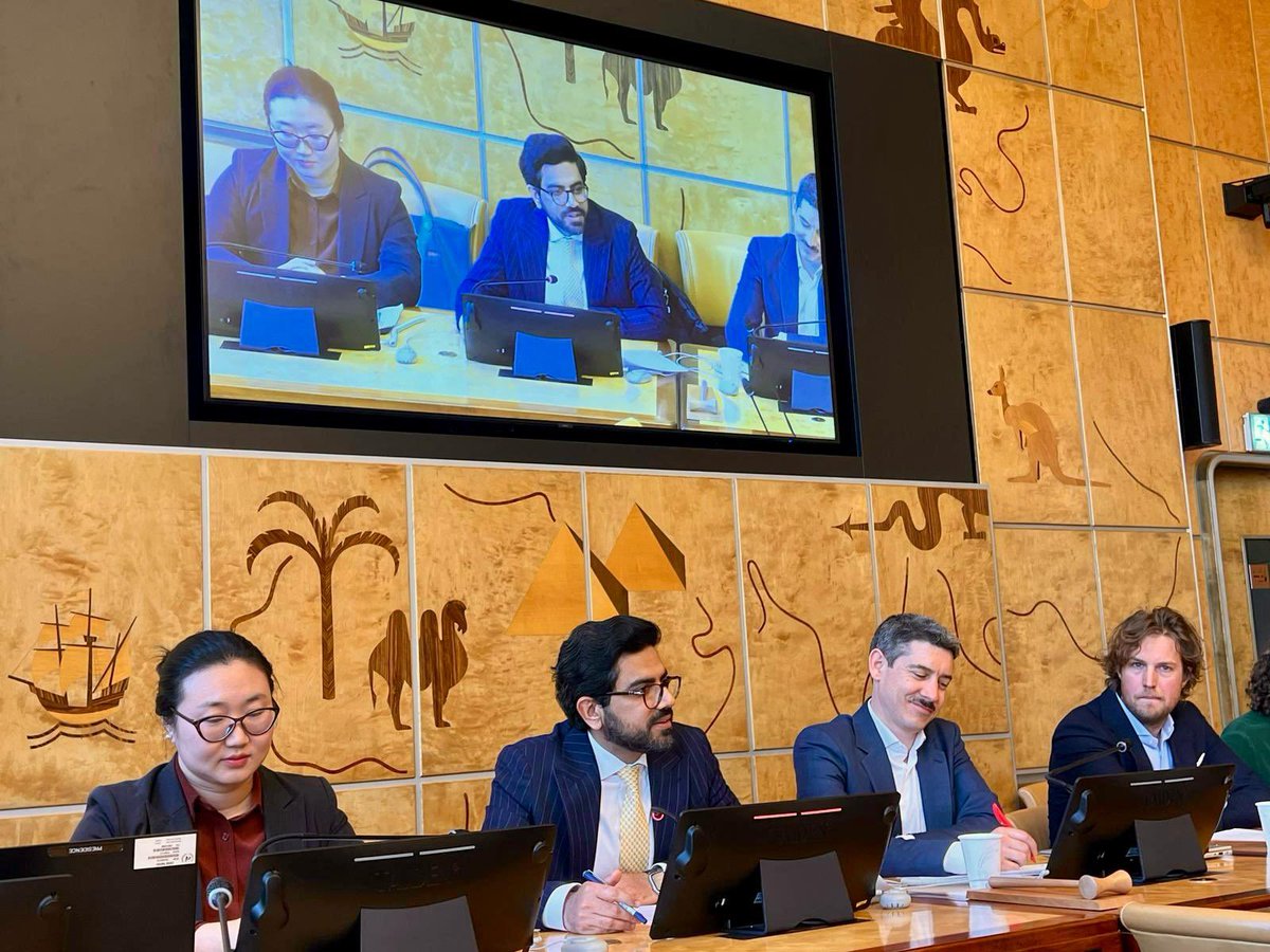 Pakistan Mission Geneva (@pakun_geneva) on Twitter photo 🇵🇰 🇨🇳 🇨🇭 joined hands to co-organize Youth Dialogue on “Innovating with Youth and Transforming the Future”.
Mr. Danyal Hasnain, Second Secretary, as a panelist, highlighted steps taken by <a href="/ForeignOfficePk/">Ministry of Foreign Affairs - Pakistan</a> to enhance its public diplomacy efforts; increasing engagement with 🇵🇰 🇨🇳 🇨🇭 joined hands to co-organize Youth Dialogue on “Innovating with Youth and Transforming the Future”.
Mr. Danyal Hasnain, Second Secretary, as a panelist, highlighted steps taken by <a href="/ForeignOfficePk/">Ministry of Foreign Affairs - Pakistan</a> to enhance its public diplomacy efforts; increasing engagement with