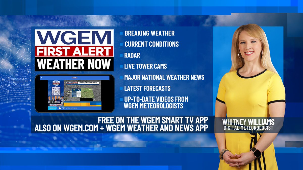 WGEMWeather's tweet photo. On Tuesday's, we have some fun on WGEM's First Alert Weather Now with trivia! Take a guess as to what you think today's answer may be by *texting* our text line! 217-577-1038 Then, check out First Alert Weather Now later on today to see the answer! https://t.co/7tN5MoSeyk https://t.co/eSokICa82V