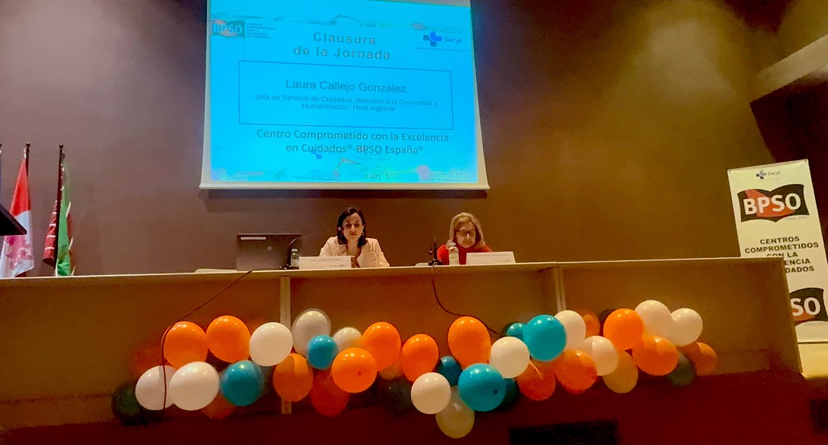 Esto no hubiese sido posible sin ellas. La líder Yolanda Martín Vaquero y la colíder Ana Cristina  Fernando Pablo, que han llevado a la Gerencia de Asistencia  Sanitaria de Zamora a la excelencia en cuidados <a href="/Bpso_Host_CyL/">BPSO_HOST_CastillayLeón</a> 
Ahora ya podemos decir, somos CCEC. 
<a href="/Investenisciii/">Investén-isciii</a>