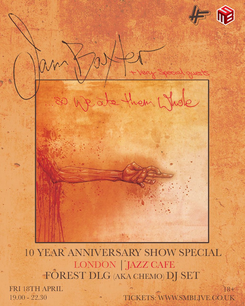 ActualJamBaxter's tweet photo. Down to the last handful of tickets for this. If you're looking to come and aren't looking to be disappointed the time is now. The vibe is looking to be very unique.
Tickets: https://t.co/sAucTvOuyg https://t.co/nX0m4ne6Tj