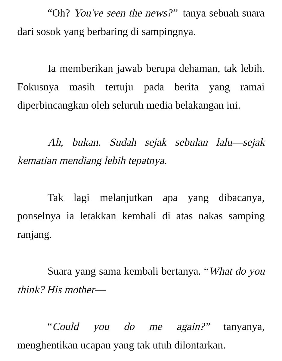 aeleensab's tweet image. 9. Could you do me again?

cw/ implied sex scene