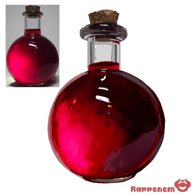 I painted a potion
