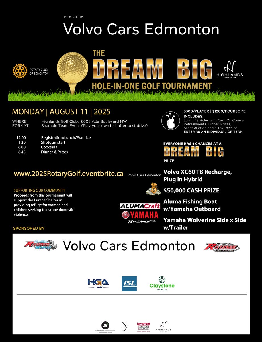 Core Environmental is proud to sponsor the Rotary Club of Edmonton's Dream Big Hole in One Golf Tournament on August 11th. Sponsorship opportunities and player spots remain. Please join us for a great cause. 

For more information, please see the link: edmontonrotary.com/speakers/e7c72…