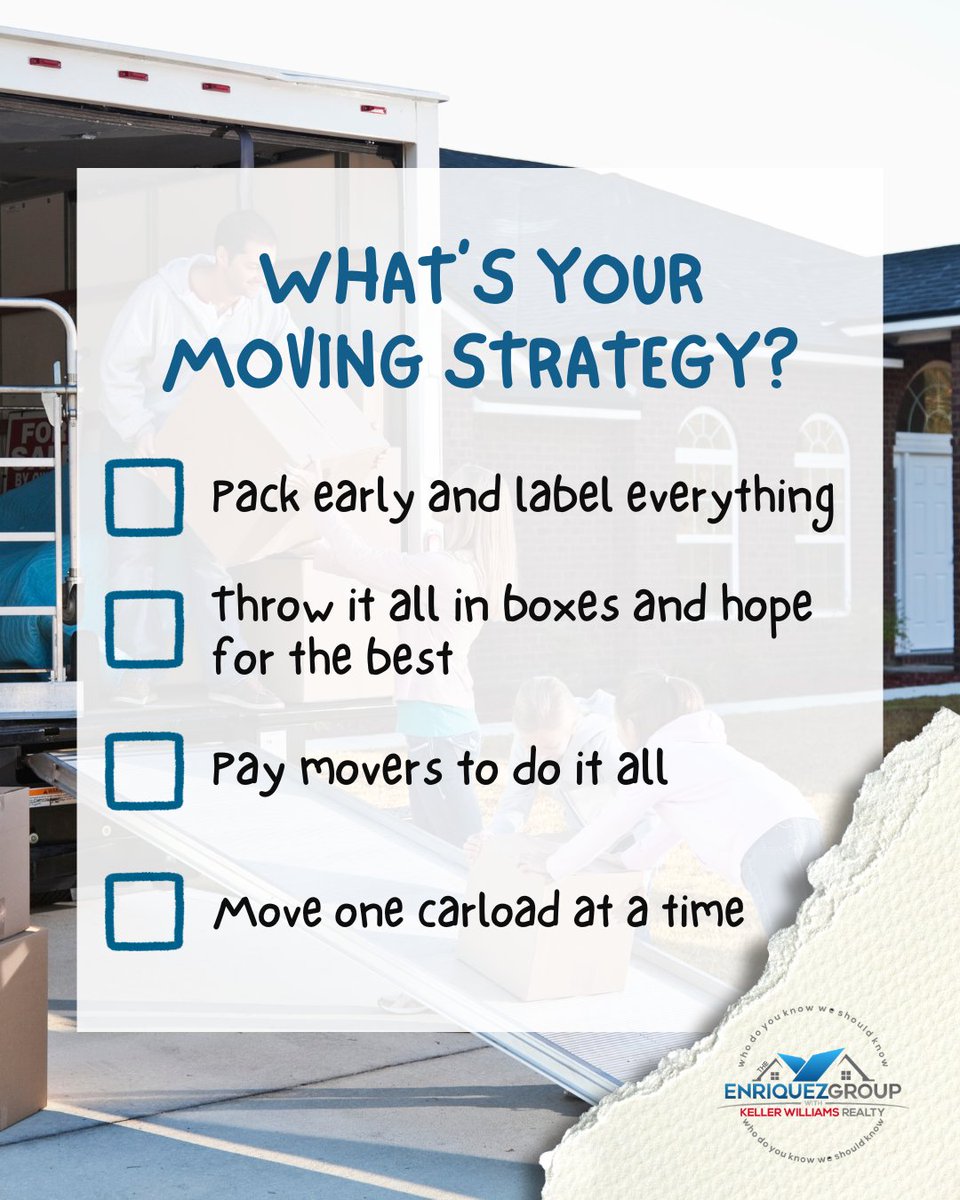VinnieSD's tweet photo. Moving soon? We all have our own way of handling the chaos! Are you the super-organized planner, the “just wing it” type, or hiring pros to save the stress? Vote and tell us your strategy! 🚛 #NewHomeVibes #PackingUp #RealEstateTips https://t.co/VO0CTOWyx7