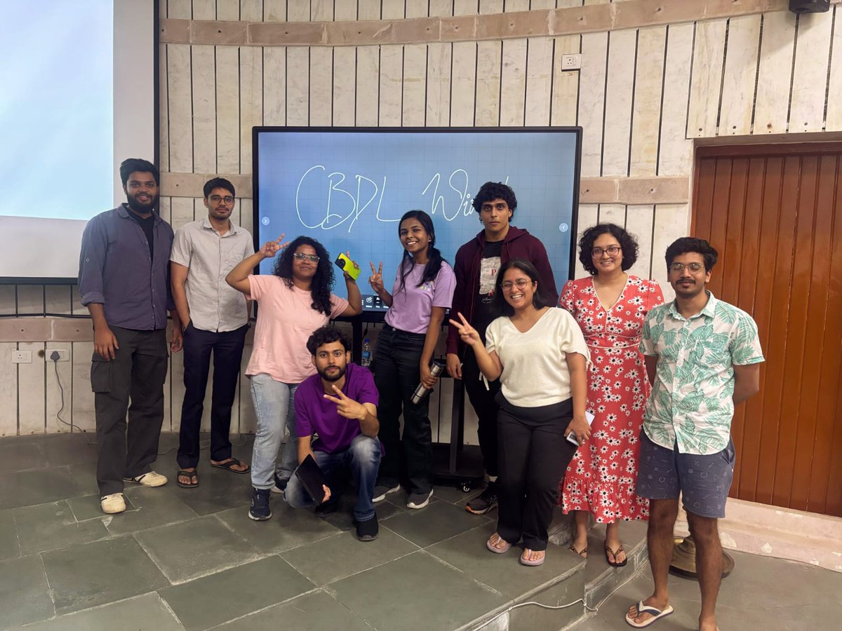 tickl3brain's tweet image. CBDL is titled Lab of the Year at Tantrika 2025, after winning the fierce Lab Clash 😎🥳