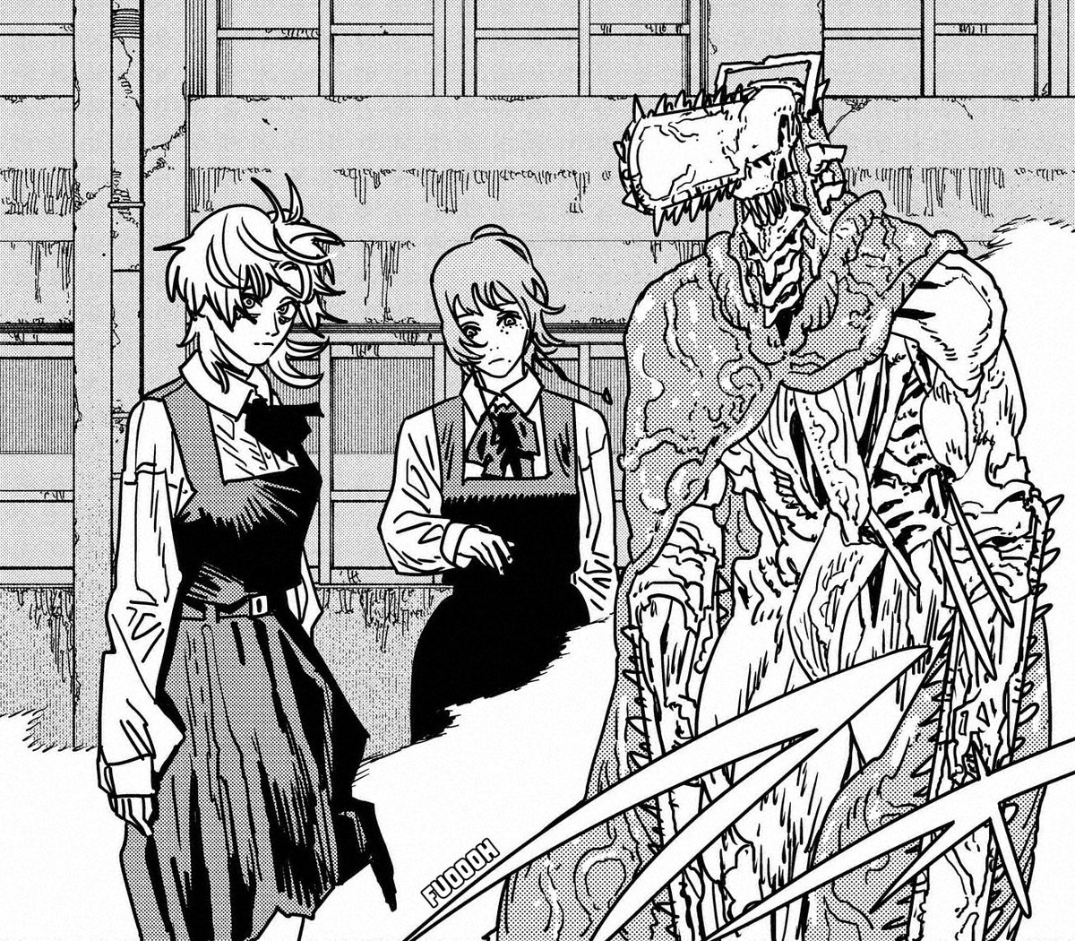 JPRicuy's tweet photo. Joder como amo este manga #Chainsawman199 https://t.co/4xaExQqIOP