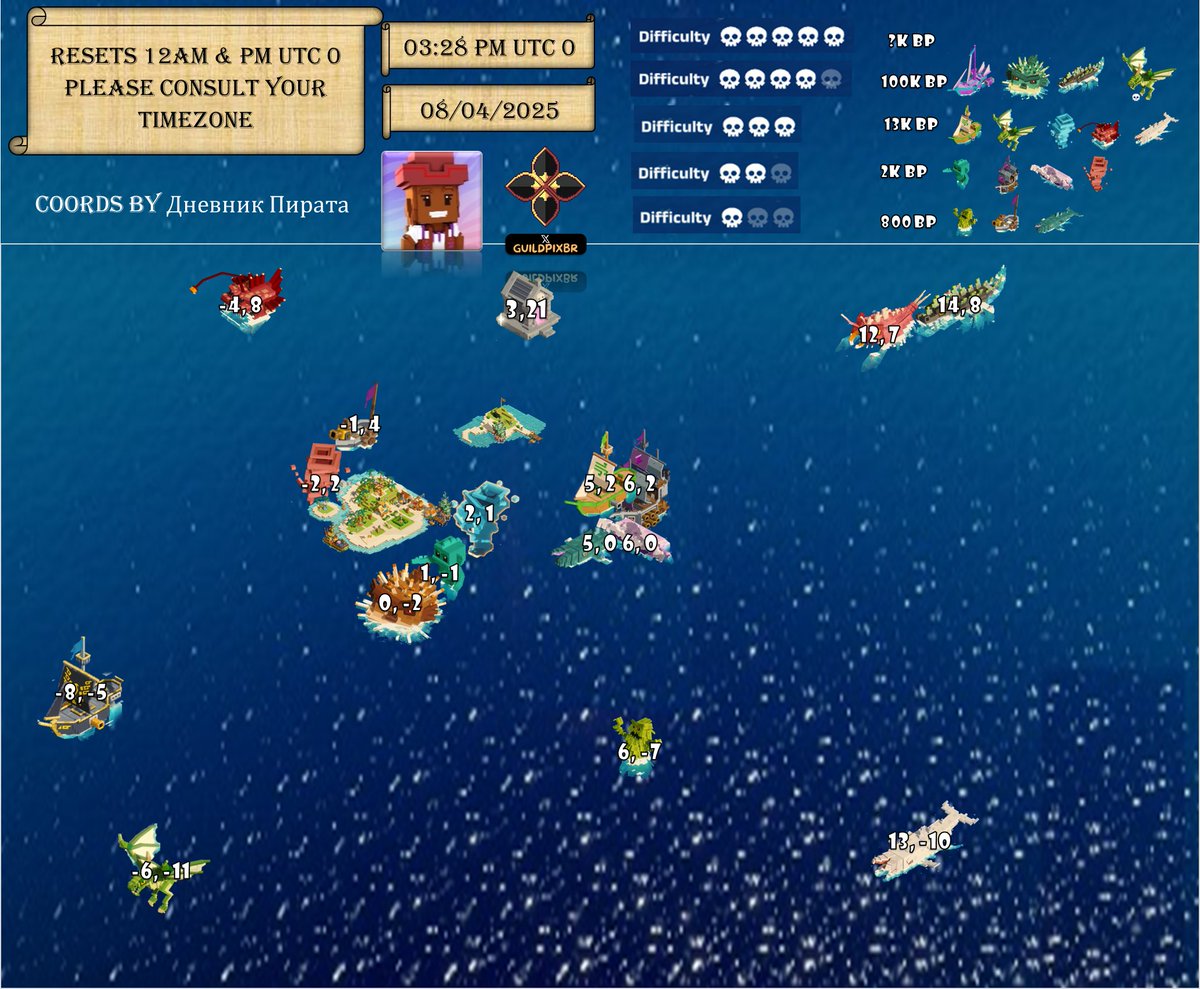 Daily <a href="/PirateNation/">Pirate Nation</a> map, colab with <a href="/dnevnikPirata/">odos</a> and guild Дневник Пирата, design by <a href="/gdumalol/">Gustavo Souza Ferrei</a>
