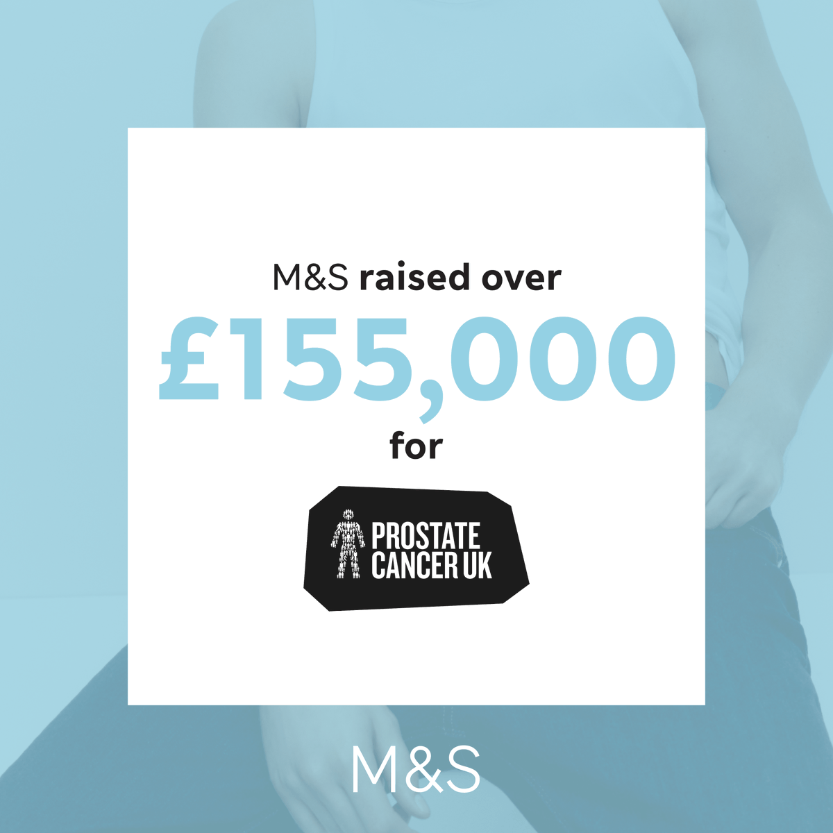 We’ve raised over £155k for Prostate Cancer UK.💙

With the help of Olympic champion Sir Chris Hoy, we encouraged men to take ‘a brief check’ for prostate cancer – and in just 40 days, 180,000 men completed Prostate Cancer UK’s risk checker.

Find out more in our latest release