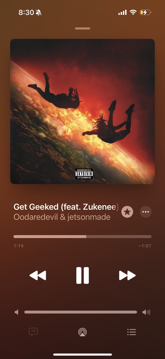 Oodaredevil &amp; Zukenee bodied this…

man wtf. 🪂🪂🪂🪂🪂. Fav song in forever