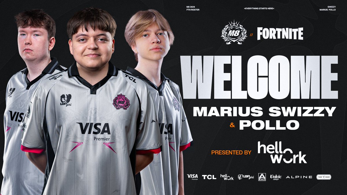 Gentle Mates (@gentlemates) on Twitter photo Souhaitez la bienvenue à nos nouveaux joueurs Fortnite ! #M8WIN
🍗 <a href="/Pollofn6/">Pollo</a>
🇷🇺 <a href="/SwizzY281/">M8 SwizzY281</a>
🇩🇰 <a href="/MariusCOW/">M8 MariusCOW</a> Souhaitez la bienvenue à nos nouveaux joueurs Fortnite ! #M8WIN
🍗 <a href="/Pollofn6/">Pollo</a>
🇷🇺 <a href="/SwizzY281/">M8 SwizzY281</a>
🇩🇰 <a href="/MariusCOW/">M8 MariusCOW</a>