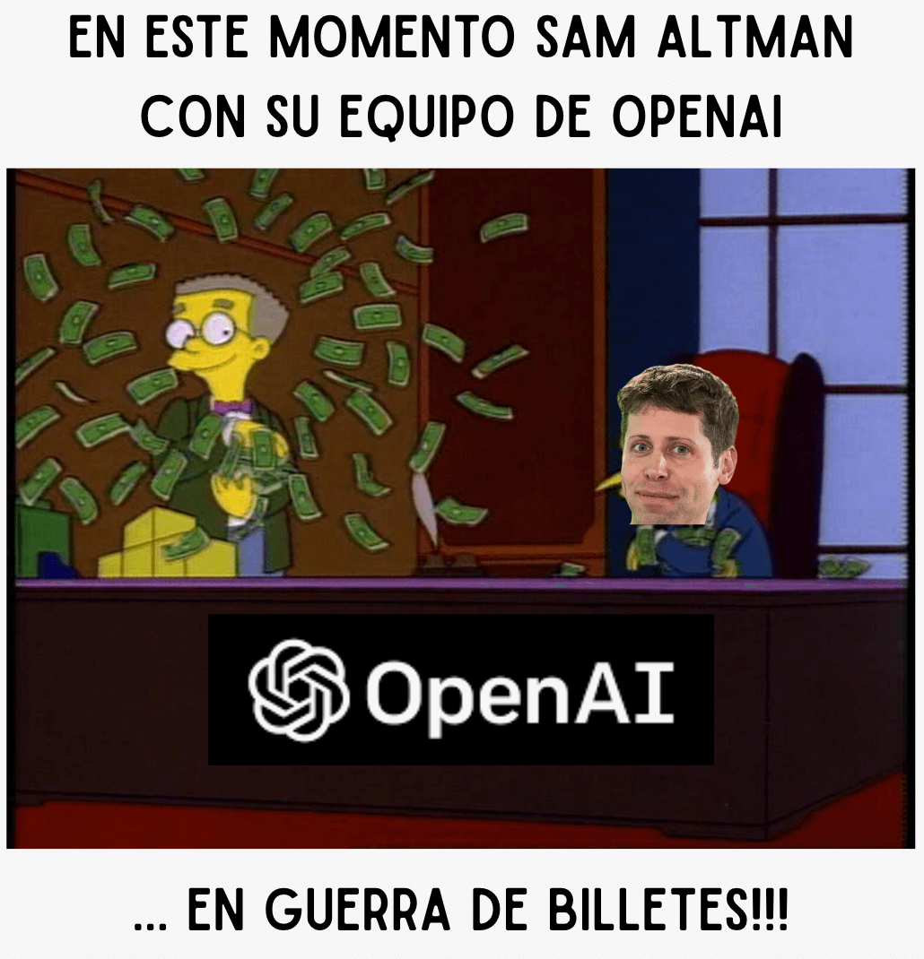 500 millones de usuarios, 20 millones de suscripciones premium… y Sam Altman en guerra de billetes.
¿Quién dijo que la IA no era rentable? 💰🔥🤖

Descubre más en nuestra última edición 👇