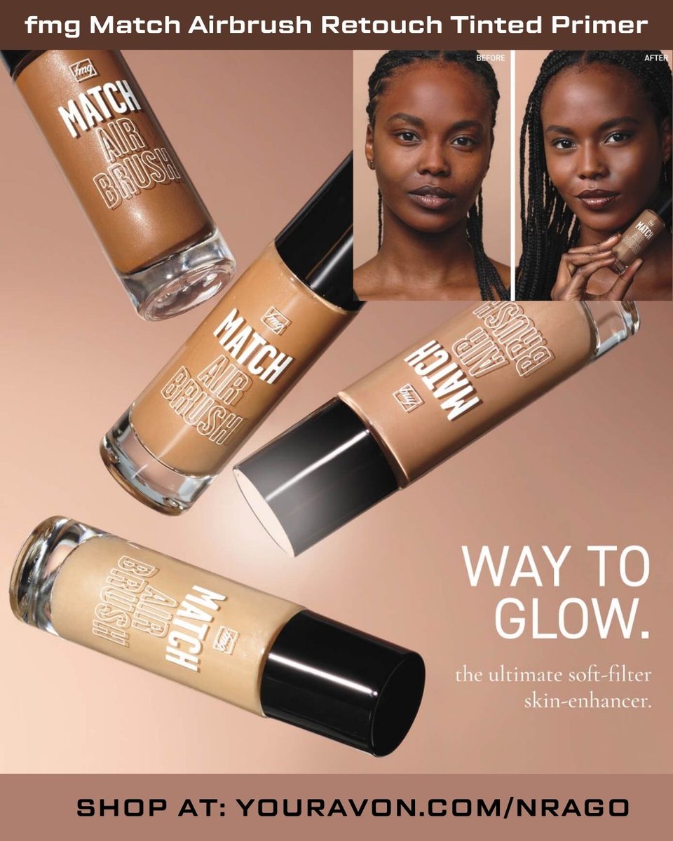 AvonLadyNJ's tweet image. Makeup with Built-In Skin-Loving Ingredients - This tinted primer feels like skincare with ferulic acid, provitamin B5 &amp;amp; niacinamide to smooth, blur + boost your barrier. Try it now! ➡️   bit.ly/3TyOGfZ

#Skinimalism #GlowUpRoutine #MakeupWithBenefits