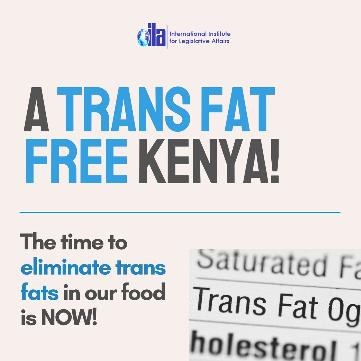 Countries that have taken action to limit or eliminate iTFA in food products have seen a decrease in CVDs and related healthcare costs. Kenya can reduce the economic burden of CVDs through limiting Industrially produced trans fats (iTFA) in our food supply 

#WorldHealthDay