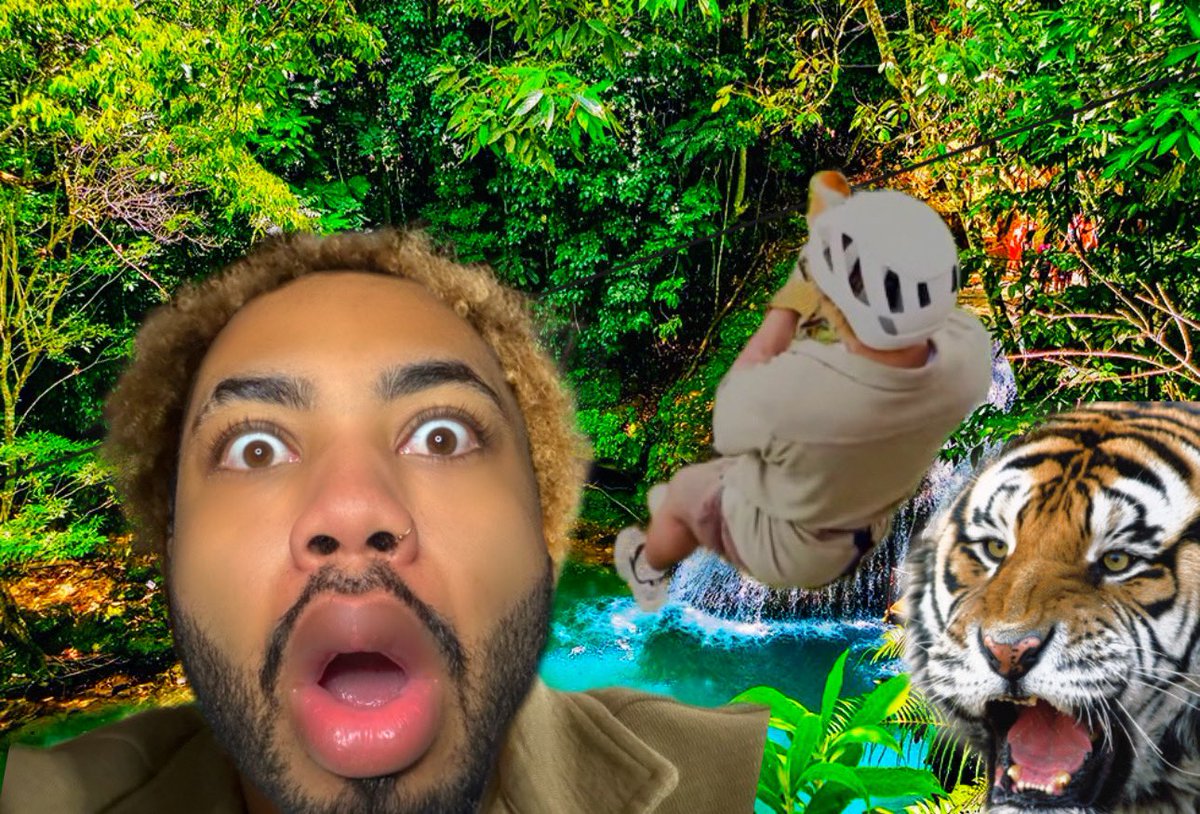 fre3uploads's tweet photo. 🚨‼️I WENT ZIPLINING IN JAMAICAN VLOG OUT NOW ‼️🚨 https://t.co/XnMp1n0QP2 https://t.co/mjHFvemunq