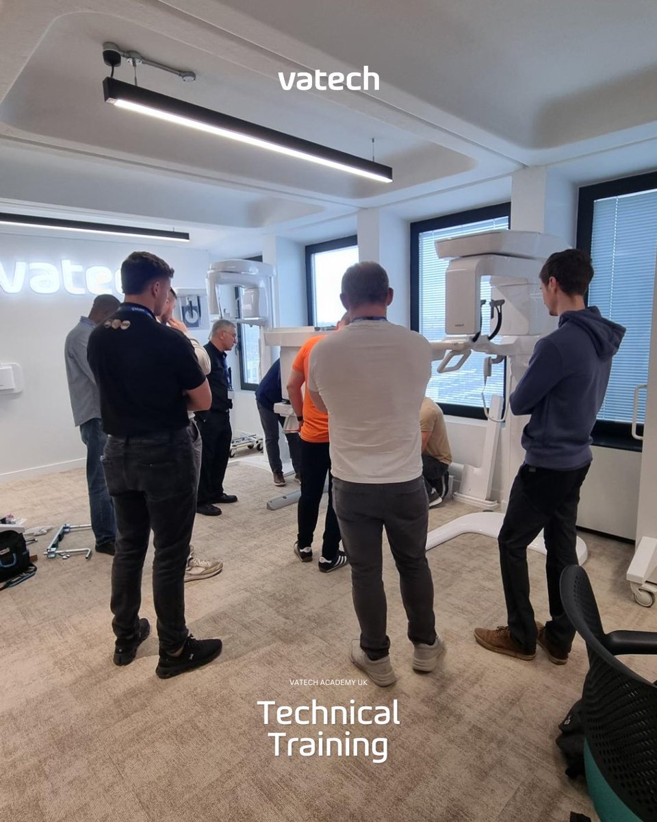 VatechUK1's tweet photo. In March, we welcomed engineers from our distribution partners to a technical training session at Vatech’s new office. We continue our efforts to ensure excellent service and support for all our customers, upholding the high standards we’ve been maintaining. https://t.co/WZhlmndzSA